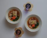 お正月の定番お雑煮の大豆ミート入りレシピ作り方5写真