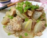 フライパンで簡単☆鶏もも大根の炒め照り煮作り方6写真