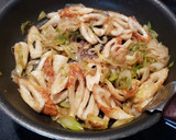 長ネギとちくわのゆずこしょう照り焼き作り方3写真