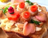 めかじき味噌焼き　和風総菜パン作り方2写真