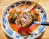 チーズ入りロール白菜の野菜ジュース煮作り方8写真