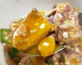 超簡単！鯖アボカドオクラ納豆和風ユッケ作り方4写真