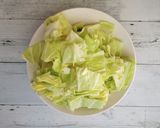 レンジで簡単★旨み蒸しキャベツ作り方1写真