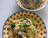 牡蠣のコンフィでクリームパスタ作り方12写真