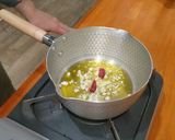 フライパン一つだけ！ペペロンチーノ♪作り方2写真