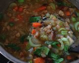 食物繊維+高タンパク ベジソイスープ作り方4写真