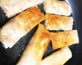 中華じゃないよ！うまーいポテト春巻き作り方5写真