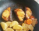 フライパンで簡単！ぶり照り焼き大根作り方9写真