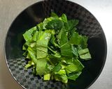 簡単 時短 塩小松菜作り方3写真