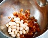 超簡単★お豆(大豆)のキムチ和え✿作り方1写真