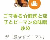 ゴマ香る☆豚肉と茄子とピーマンの味噌炒め作り方8写真
