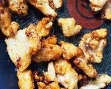 鶏皮のカリカリ焼き作り方5写真