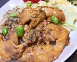 我が家の！鶏のオーロラソース和えプレート作り方6写真