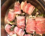 さっぱりヘルシー　豚肉豆腐ロール作り方5写真