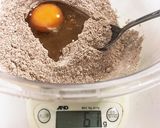 小さなココアパンケーキ作り方3写真