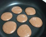 小さなココアパンケーキ作り方6写真