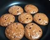 小さなココアパンケーキ作り方8写真