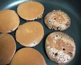 小さなココアパンケーキ作り方10写真