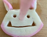 節分を楽しむ　かまぼこ2切れで豆まき作り方4写真