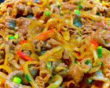 No2763筍入り牛丼の具作り方3写真