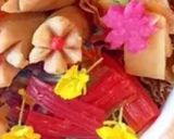 お惣菜の春デコレーション作り方1写真