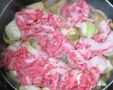 時短簡単☆すき焼きのタレで作る具沢山牛丼作り方8写真