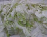 白菜の蒸し煮作り方1写真