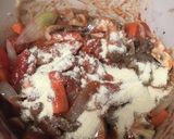 牛肉のトマトクリームシチュー作り方13写真