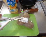最速のジャガ芋の皮の揚げ焼き作り方3写真
