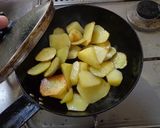 最速のジャガ芋の皮の揚げ焼き作り方18写真