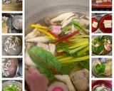 スイスチャード(ほうれん草)のお雑煮作り方3写真