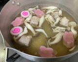 スイスチャード(ほうれん草)のお雑煮作り方4写真