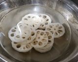 蓮根の挟み焼き作り方1写真
