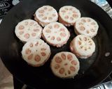 蓮根の挟み焼き作り方6写真