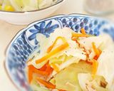 材料3つ簡単ツナキャベツサラダ作り方5写真