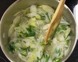【おさらい給食】宝塚ねぎのポタージュ作り方4写真