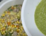 【おさらい給食】宝塚ねぎのポタージュ作り方8写真