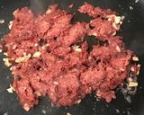 コンビーフキャベツ焼きそば作り方9写真