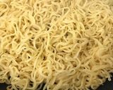 コンビーフキャベツ焼きそば作り方3写真