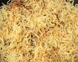 コンビーフキャベツ焼きそば作り方4写真