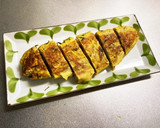 作り置きのひじきの煮物で卵焼き作り方5写真