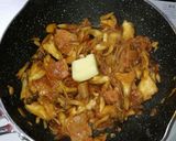 舞茸とベーコンのナポリタン作り方7写真