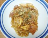 舞茸とベーコンのナポリタン作り方10写真