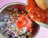 節分の大豆で作る無限エスニックサラダ作り方3写真