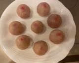 白餡で紅芋の苺大福！甘さ控えめ♪作り方3写真