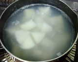 めんつゆで『長芋と里芋の肉じゃが風』作り方2写真