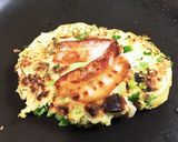 粉不使用　おからで糖質オフのお好み焼き作り方3写真