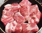 豚バラブロックで濃厚ポークシチュー♪作り方1写真