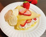 お家カフェ♡フライパンで簡単クレープ作り方7写真