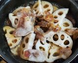ご飯が進む☆しゃきしゃき豚ばらレンコン作り方6写真